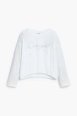 Blusa de manga larga para niña Desigual