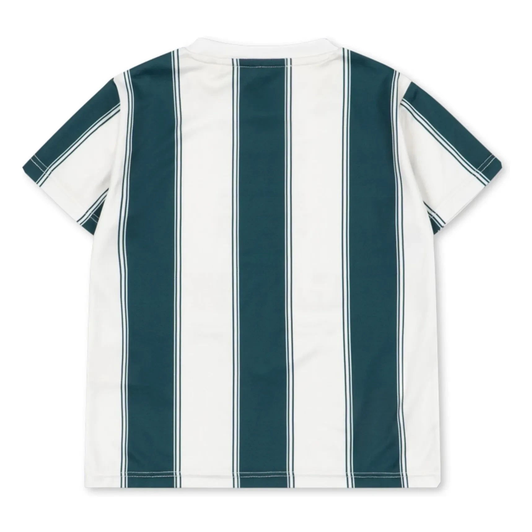 Konges Sløjd - Camiseta de rayas de fibras recicladas | Verde