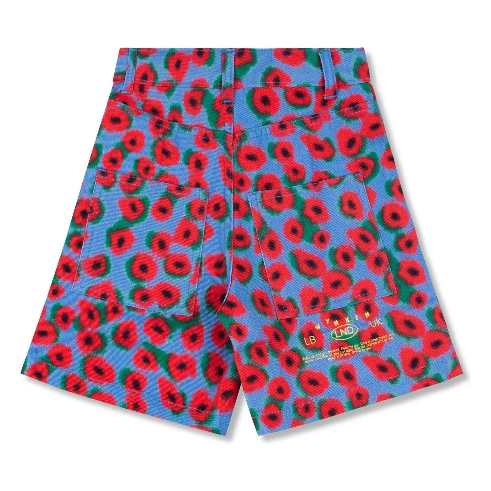 Wynken - Shorts estampados de flores | Azul