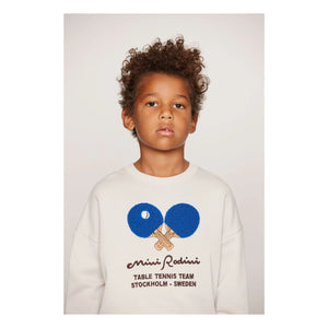Mini Rodini - Sudadera Ping Pong de algodón orgánico | Gris