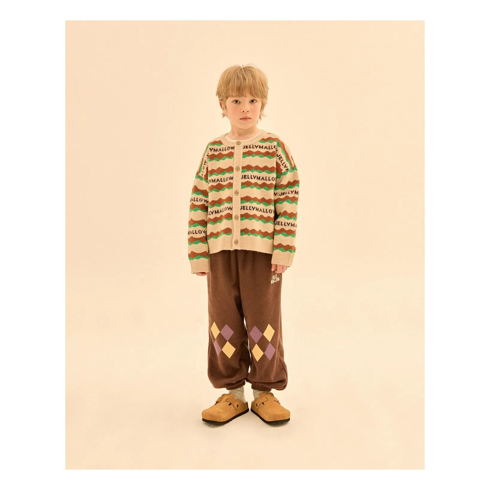 Jelly Mallow - Losanges Jogger | Marrón