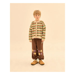 Jelly Mallow - Losanges Jogger | Marrón