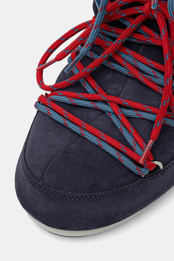 Moon Boot MB ICON SUEDE LACES Botas de Invierno de Ante para Niños