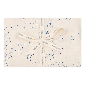 Nobodinoz - Cambiador de pañales Blue Milky Way