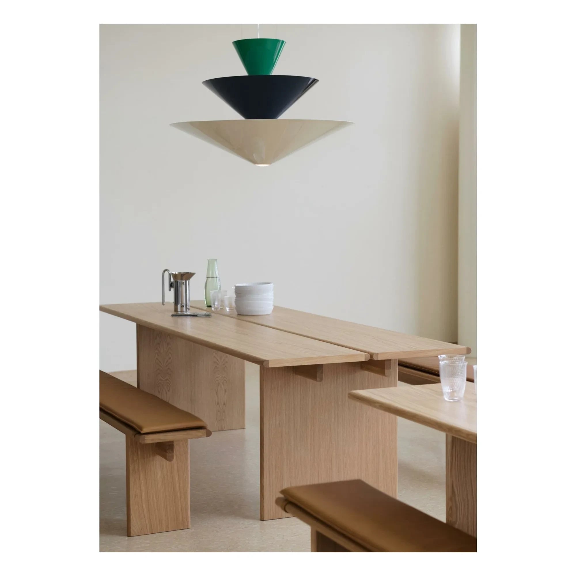 Cojín de asiento para banco & Tradition - Ita OS5 | Coñac