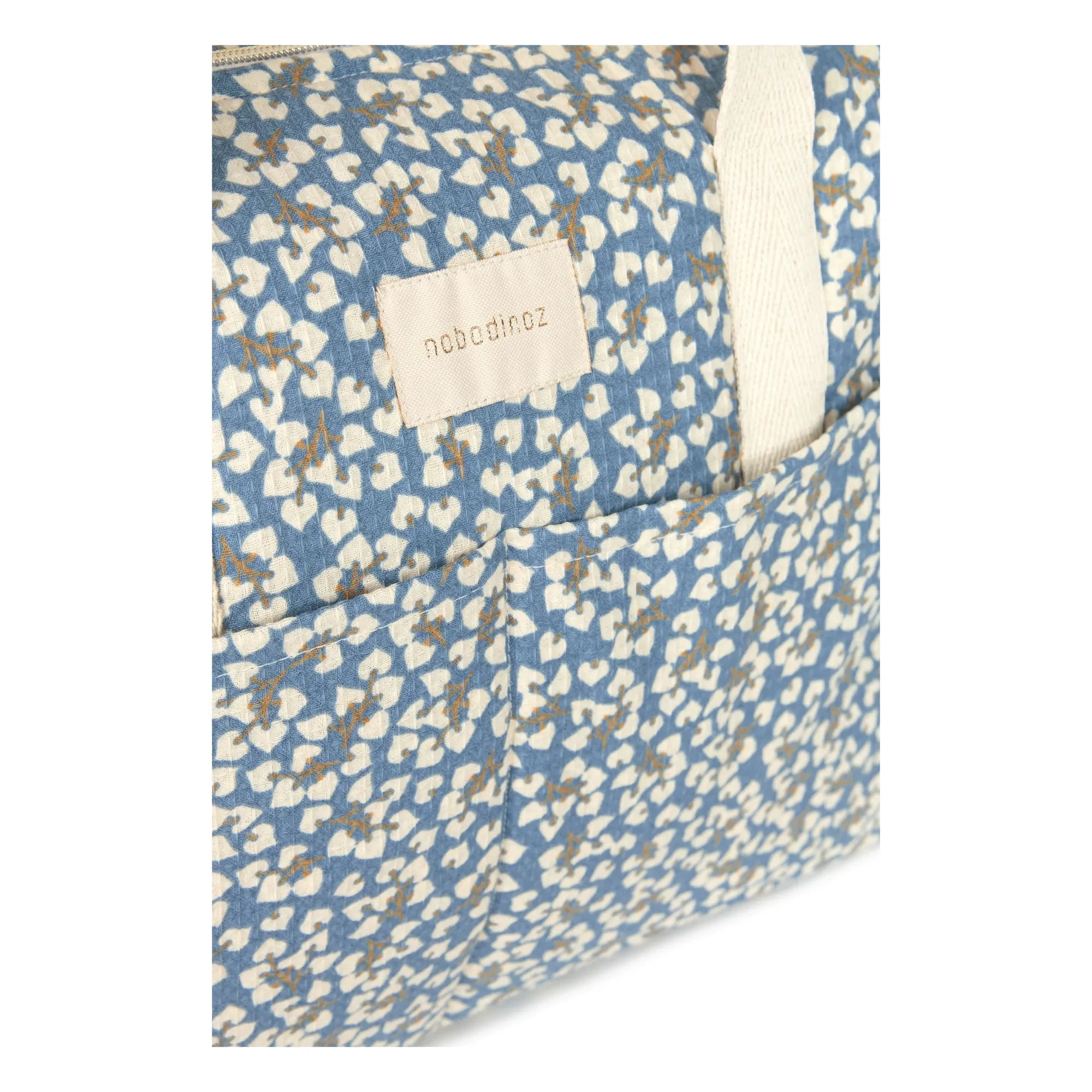 Nobodinoz - Bolso cambiador impermeable Gala Opera Yumiko | Azul