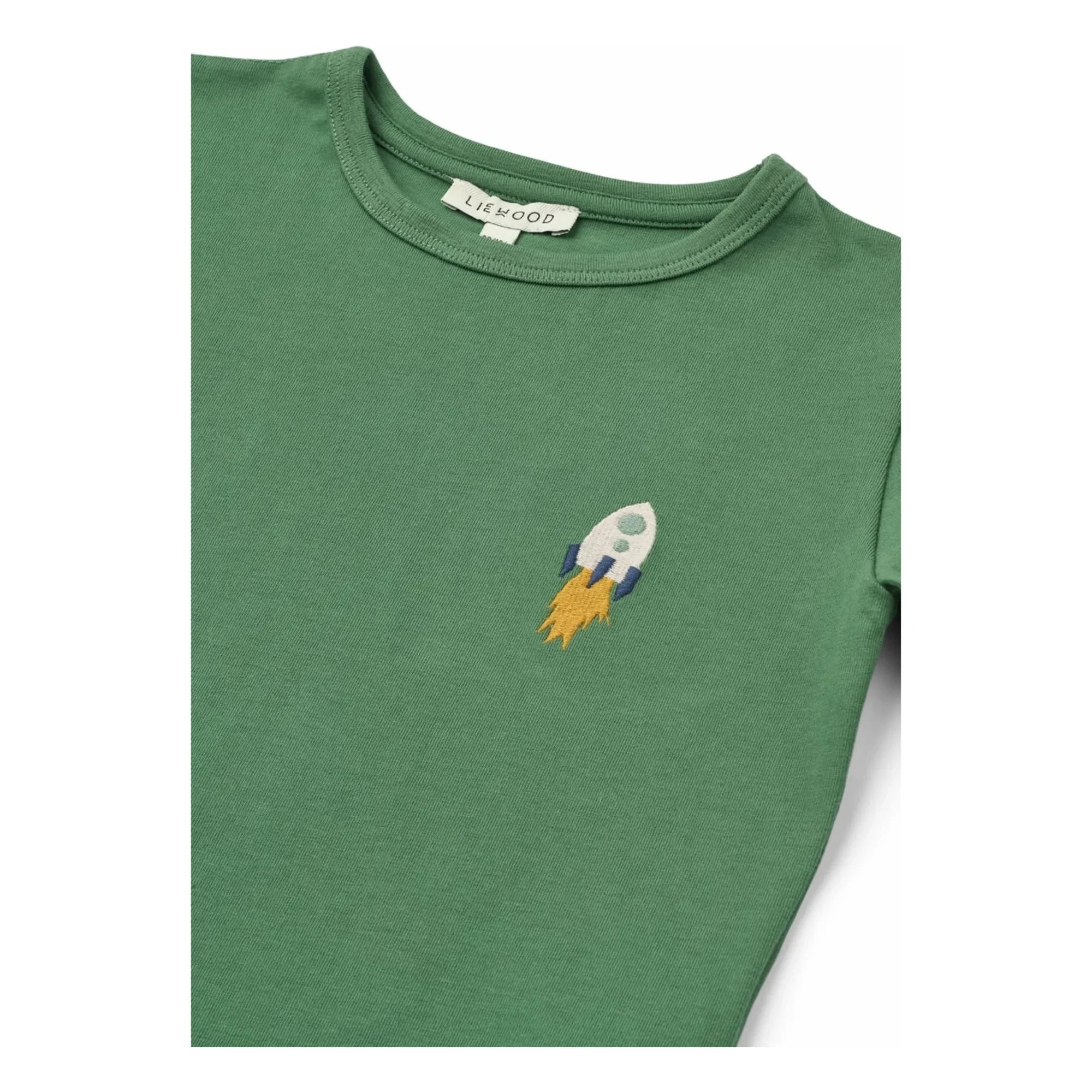 Liewood - Camiseta Apia Love My Planet de Algodón Orgánico | Verde