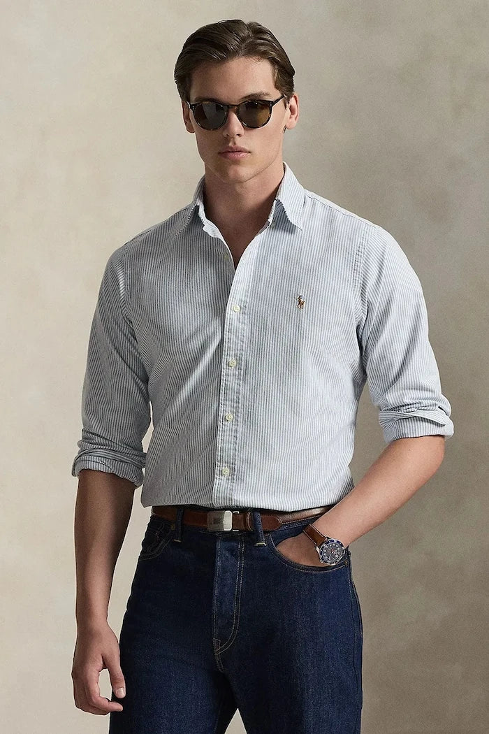 Camisa de algodón Polo Ralph Lauren