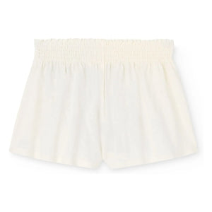 The Animals Observatory - Yıkanmamış Devekuşu Şortları Organik Pamuk | Ekru