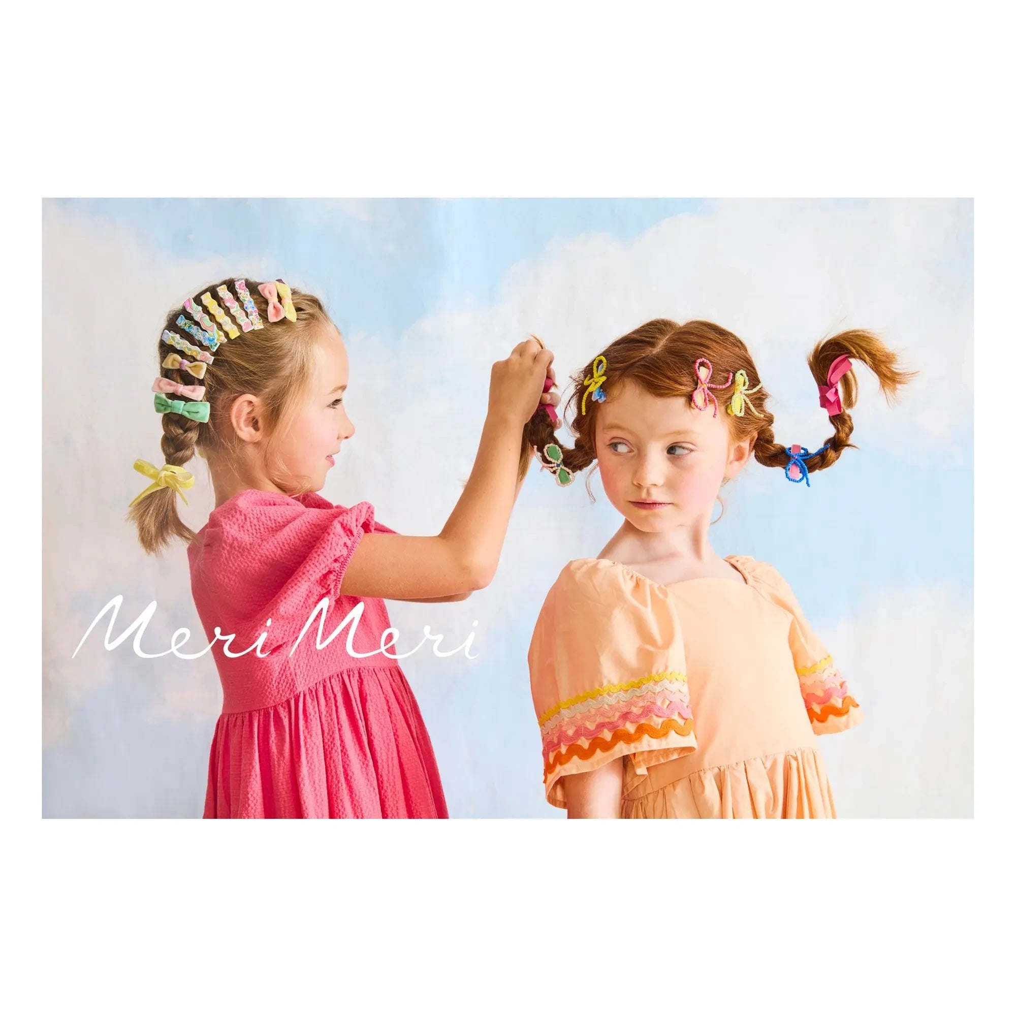 Meri Meri - Horquillas con Nudo de Perla - Set de 5