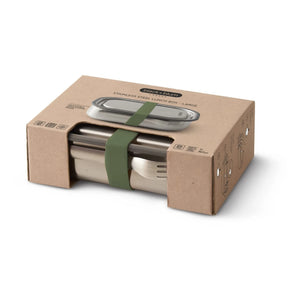 Black + Blum - Fiambrera de acero inoxidable | Verde oliva