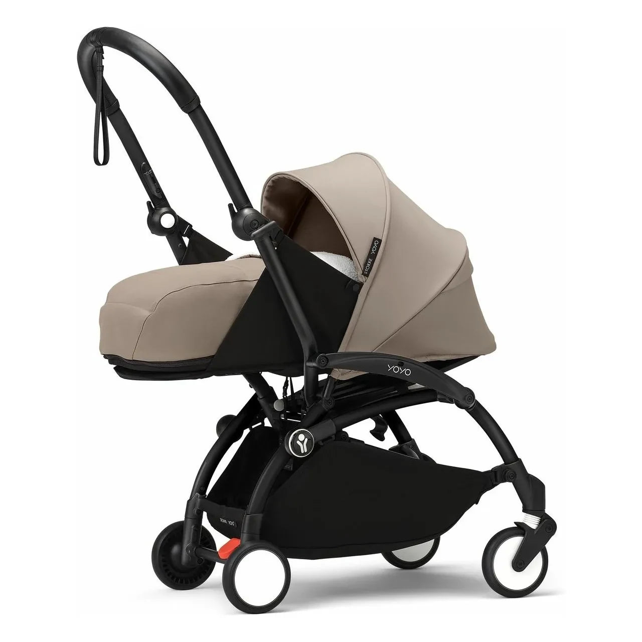 Stokke® - Cochecito completo YOYO³ 0+ y 6+ chasis negro | Marrón topo