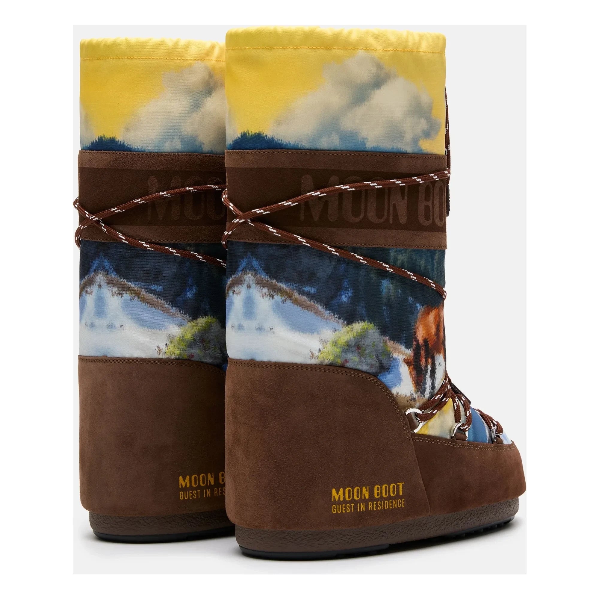 Moon Boot - MB x Guest in Residence Icon Postcard Botas | Chocolate