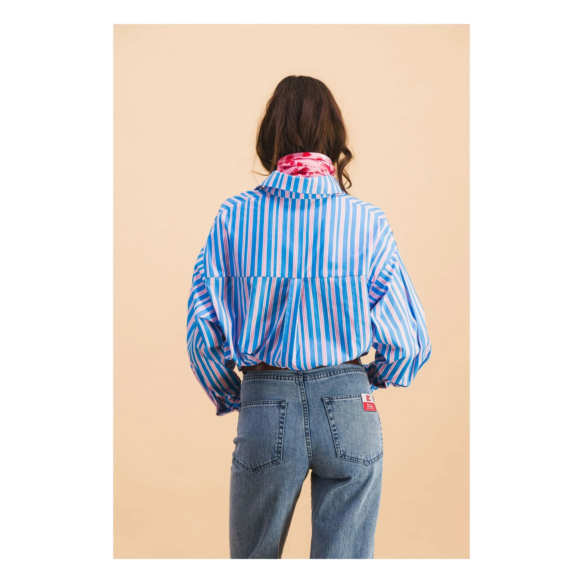 Elise Chalmin - Camisa de rayas Dona | Azul