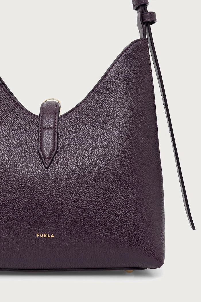 Bolso hobo de piel Furla Goccia S para mujer
