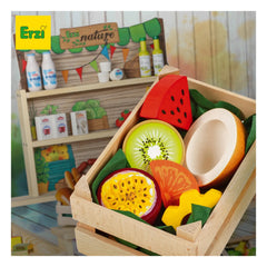 Erzi - Frutas Exóticas de Juguete - 7 Piezas