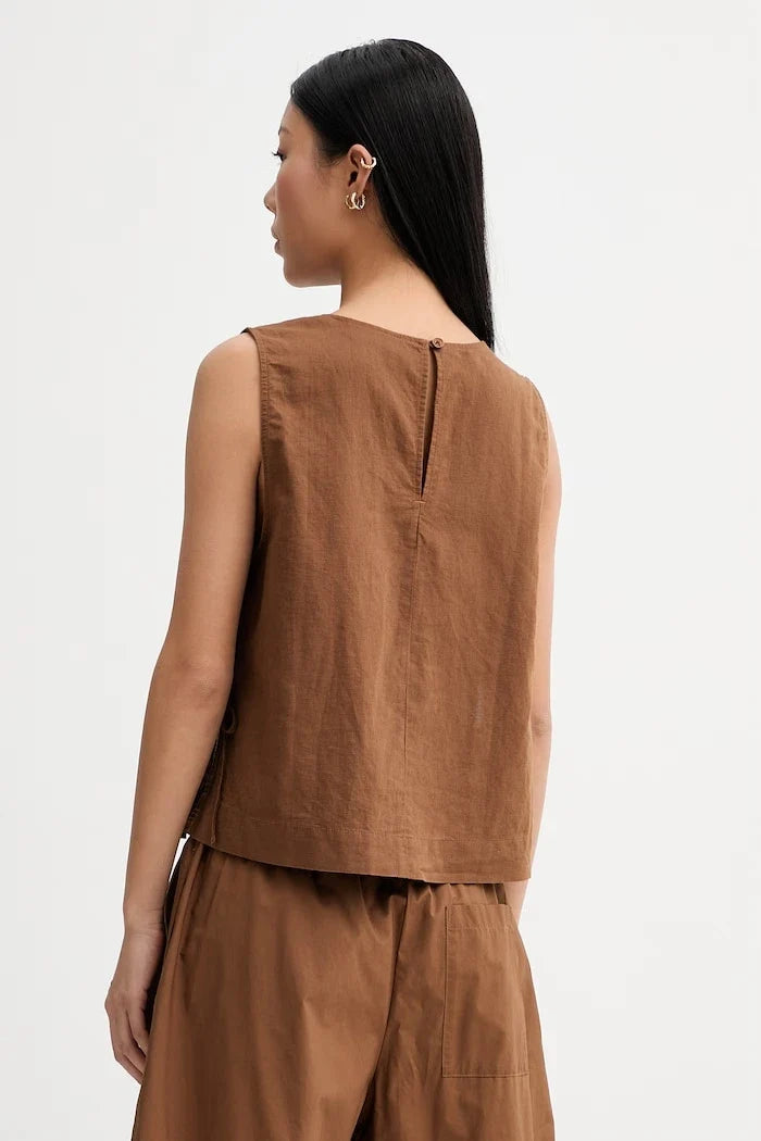 Blusa de lino Marc O'Polo para mujer