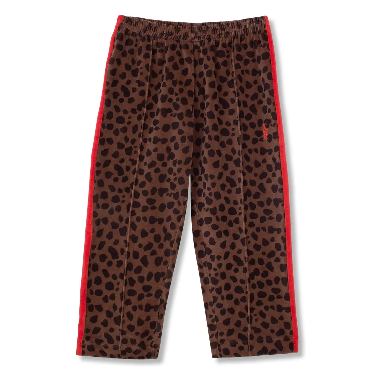 Wynken - Düz Leopar Pantolon | Kahverengi