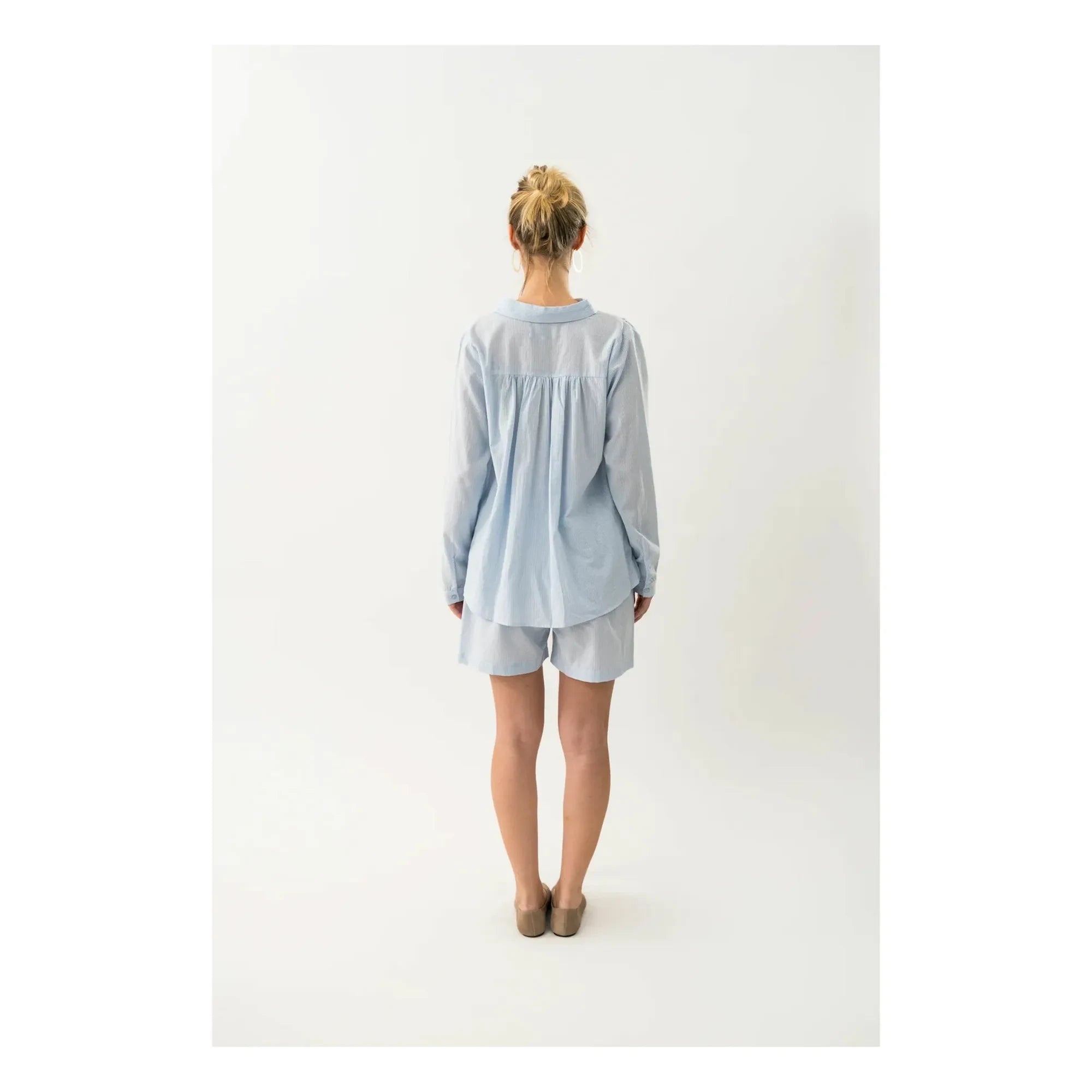 Lollys Laundry - Blusa Lari | Azul Claro