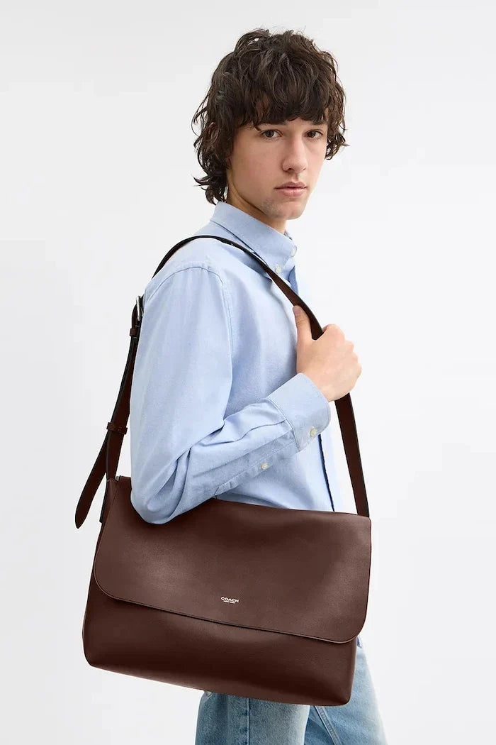 Bolso Messenger de Cuero Coach Ludlow