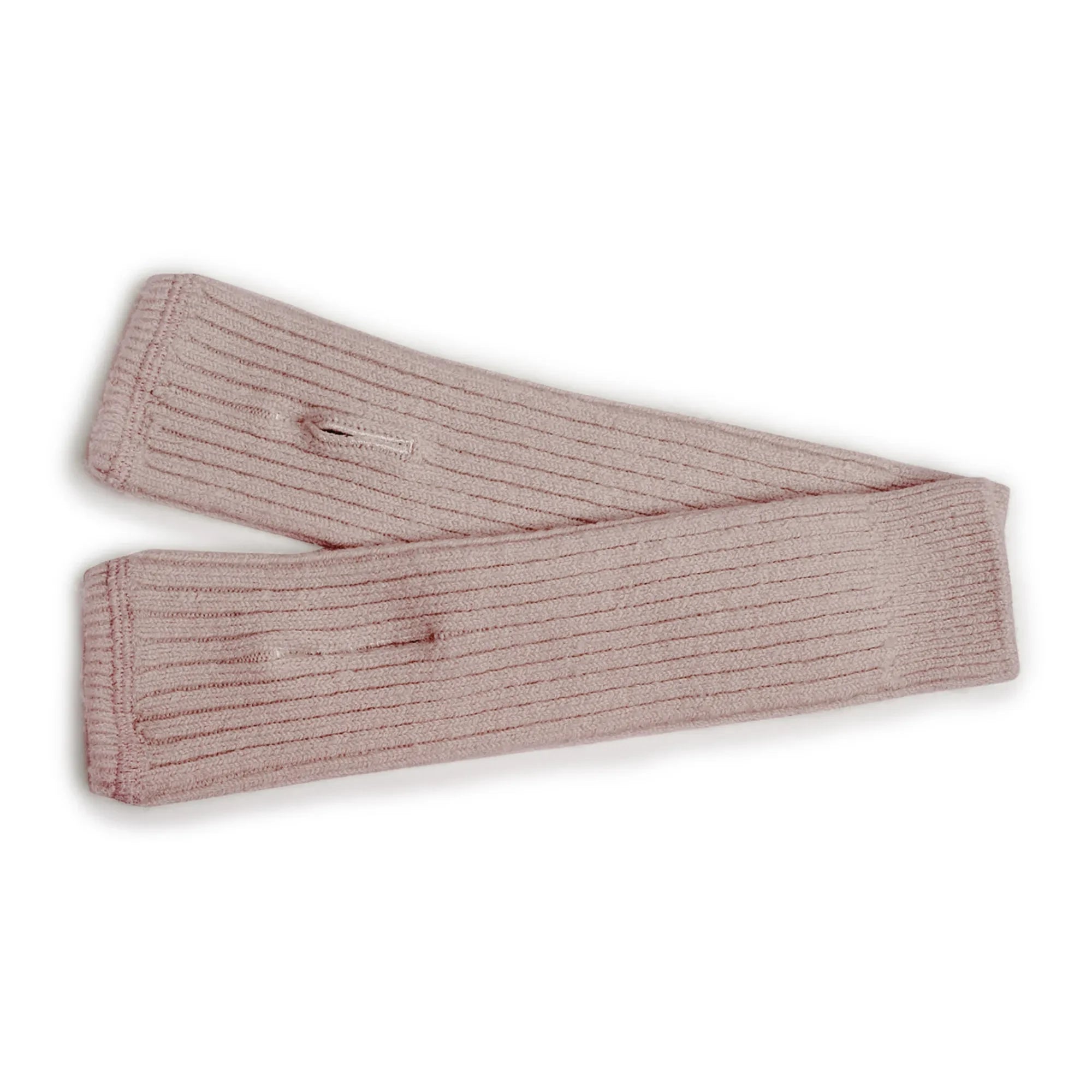Collégien - Guantes de lana merino Madeleine | Rosa empolvado
