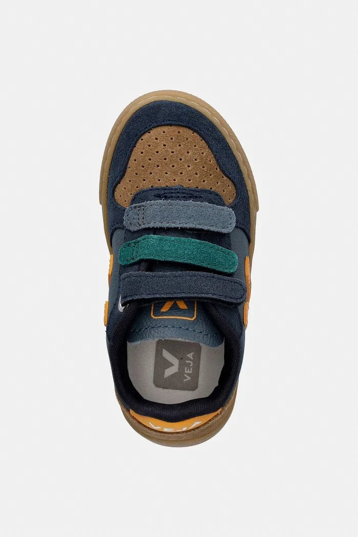 Zapatillas deportivas de piel Veja Small V-10 para niño