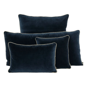 Haomy - Funda de almohada de terciopelo Nueva Delhi | Tinta