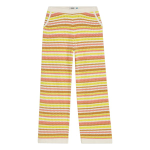 Scotch & Soda - Pantalón de punto Lurex de rayas | Amarillo