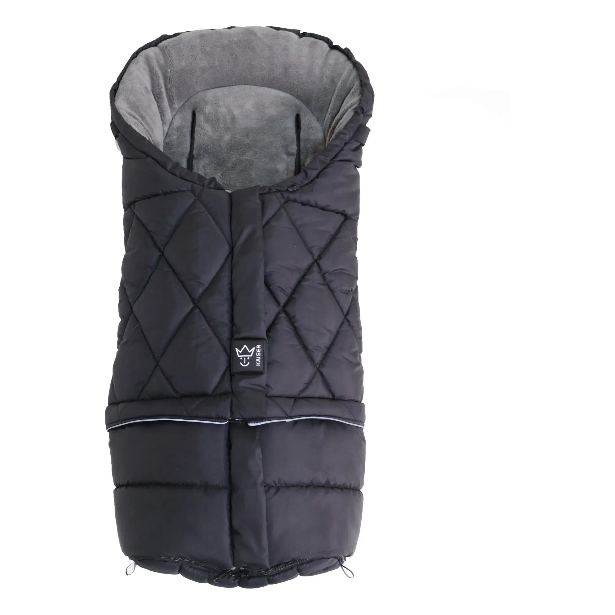 Kaiser - Saco de invierno universal Moony 2 en 1 | Negro
