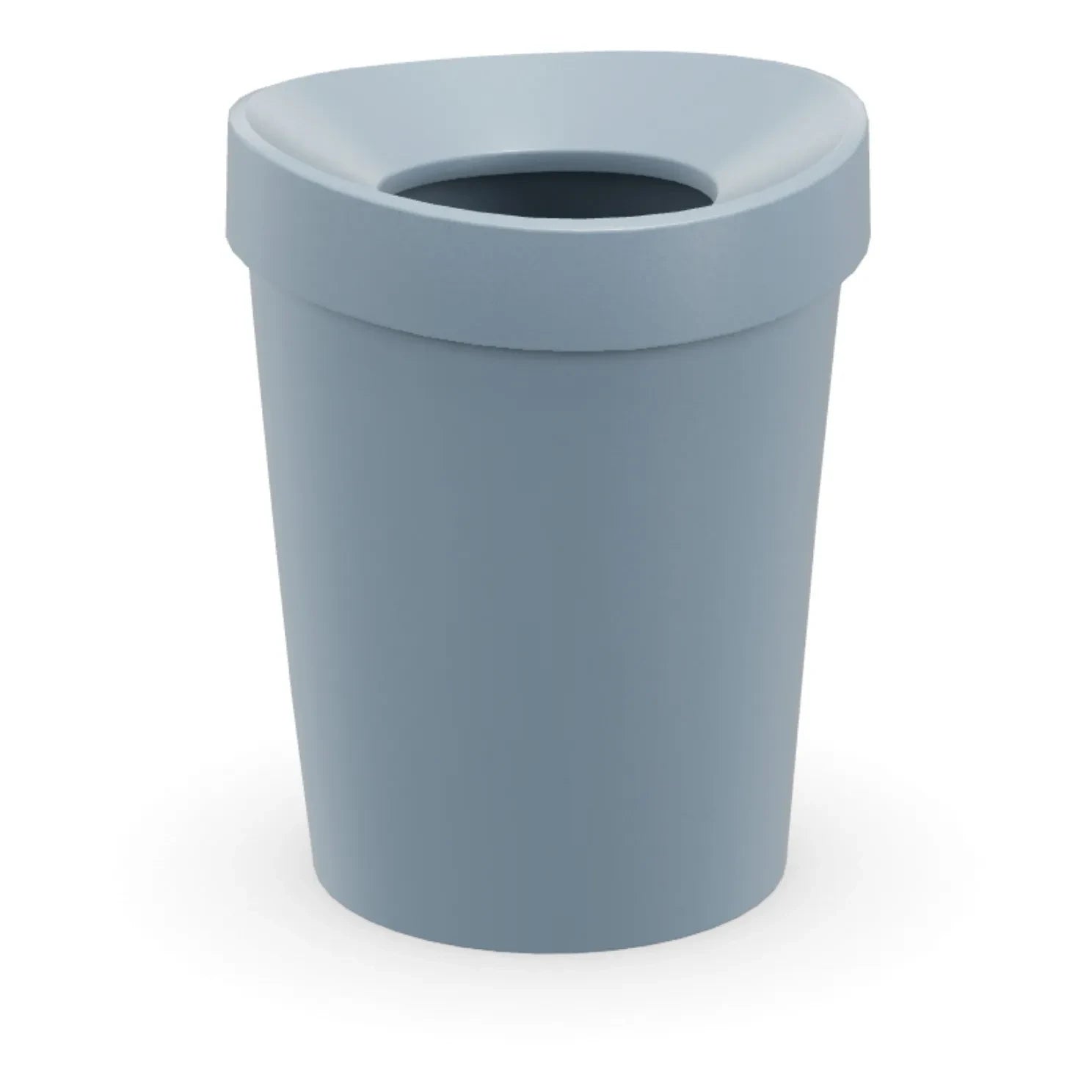 Vitra - Contenedor de basura de oficina Happy, de material reciclado | Azul claro