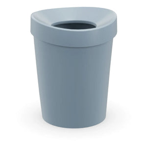 Vitra - Contenedor de basura de oficina Happy, de material reciclado | Azul claro