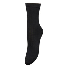 Becksöndergaard - Calcetines acanalados con purpurina | Negro