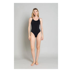 Smallable Mujer - Amy Traje de baño de una pieza con espalda cruzada | Negro