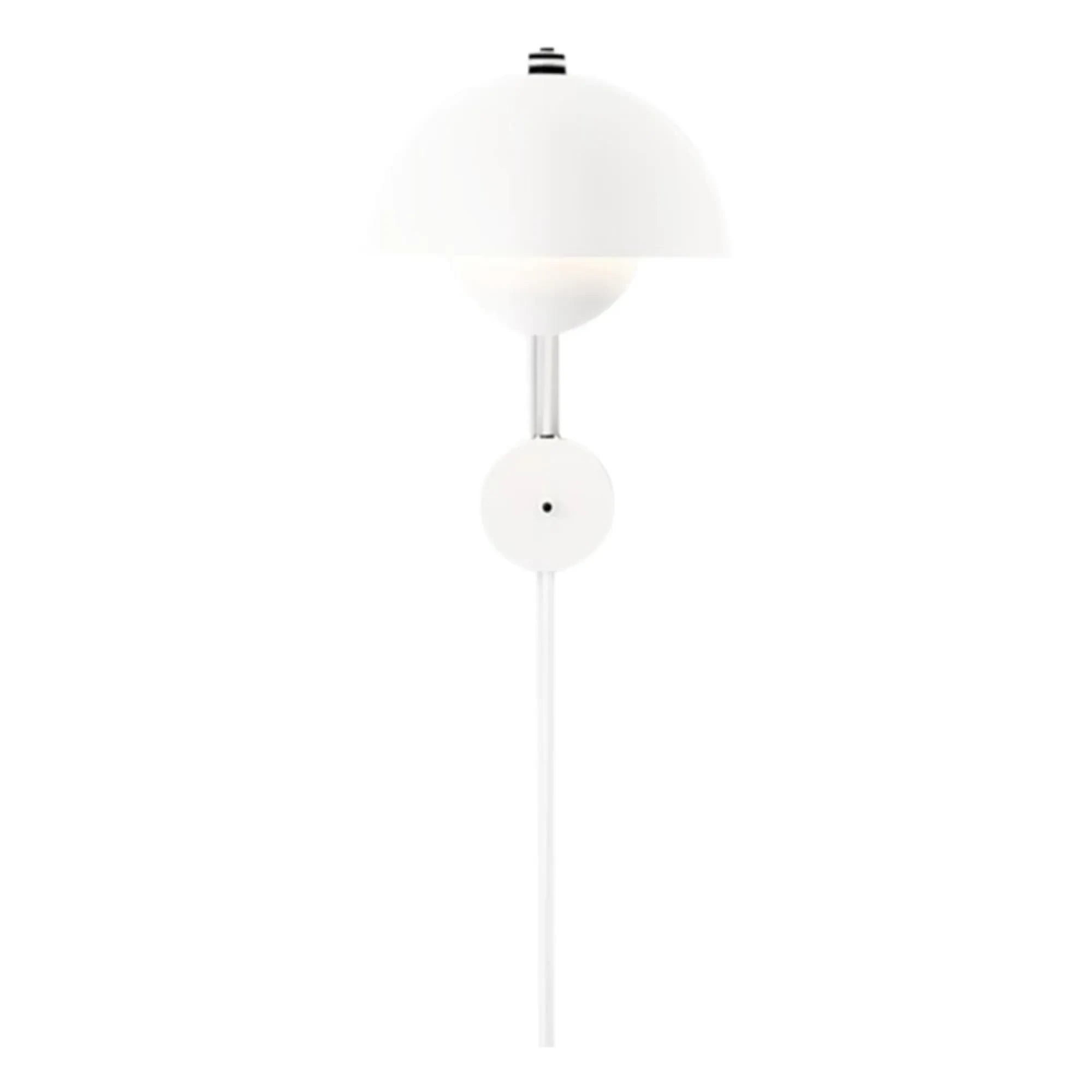 & Tradition - Lámpara de pared Flowerpot VP8 | Blanca