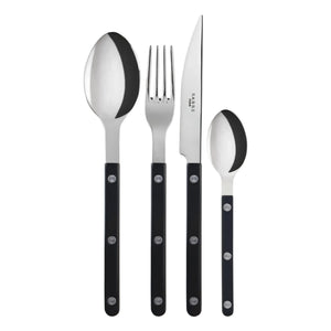 Sable - Vajilla - 4 piezas | Negro