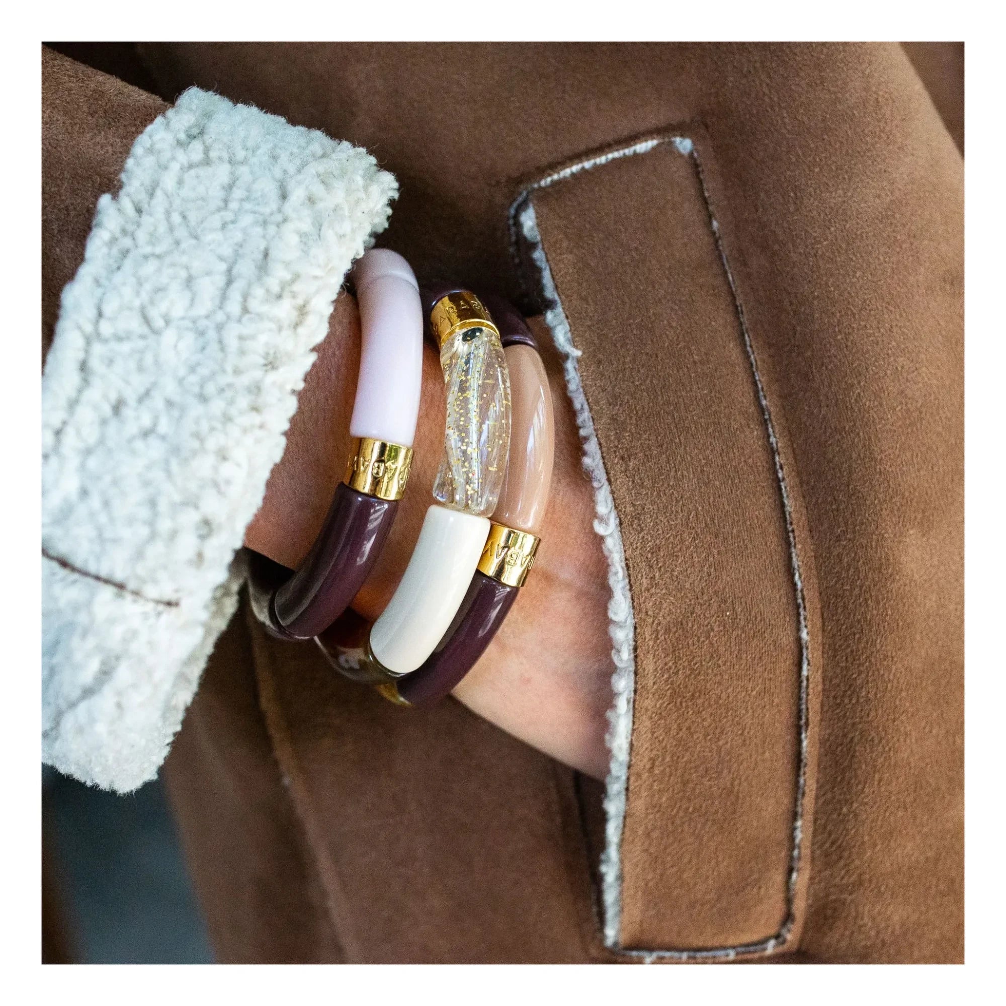 Parabaya - Pulsera Sabai 1 | Marrón