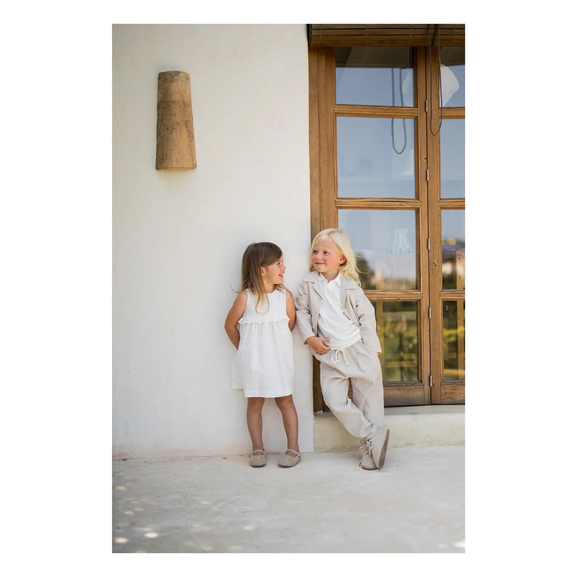 1+ in the family - Vestido Bordado Cadaqués | Blanco