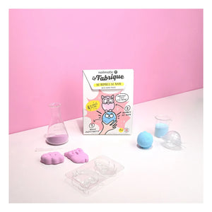Nailmatic Kids - Kit bombas de baño La Fabrique - 3 bombas | Rosa