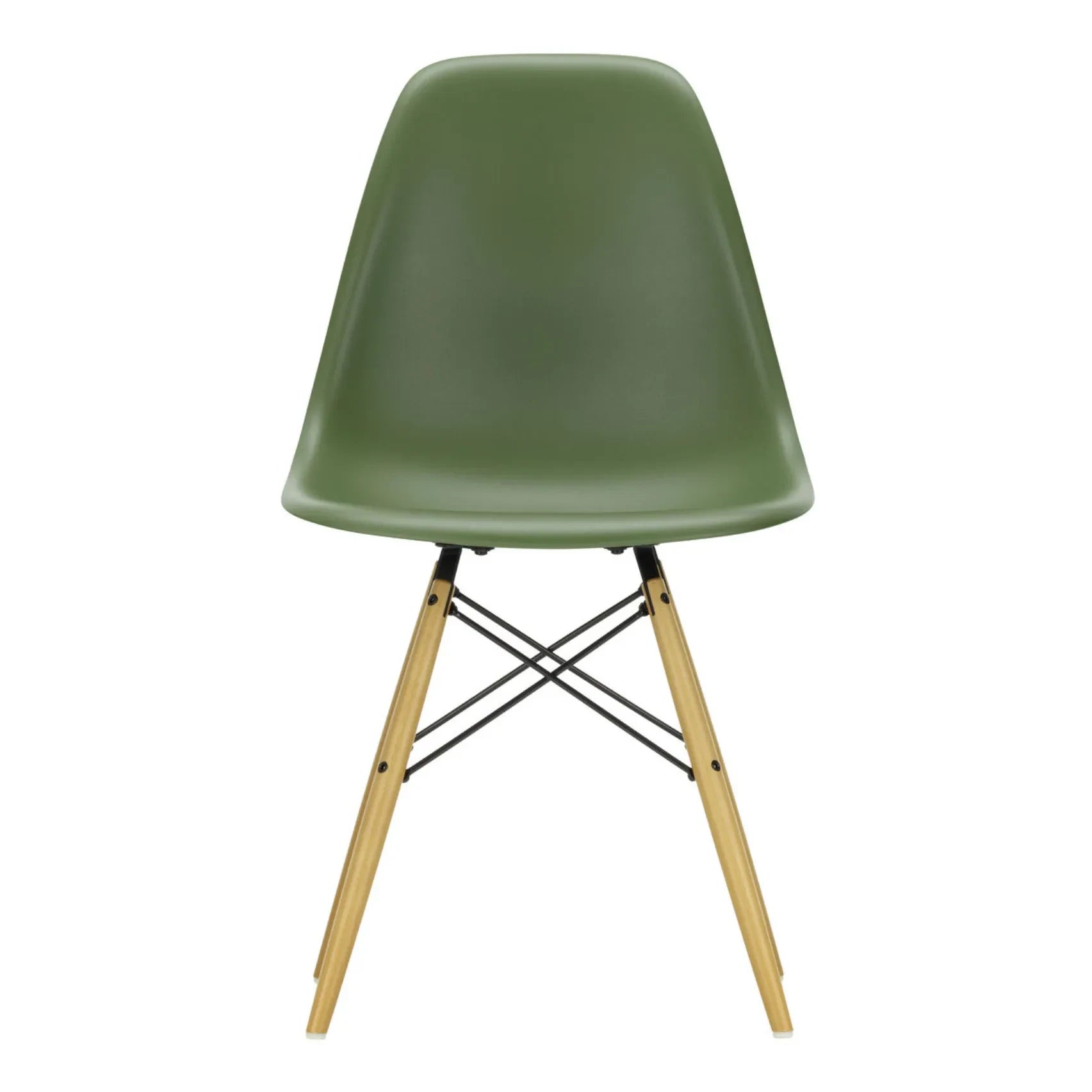 Vitra - Silla DSW de plástico - base de arce - Charles y Ray Eames | Forêt