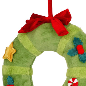 Legami - Corona de Juguete de Peluche - Ho-Ho-Hornaments