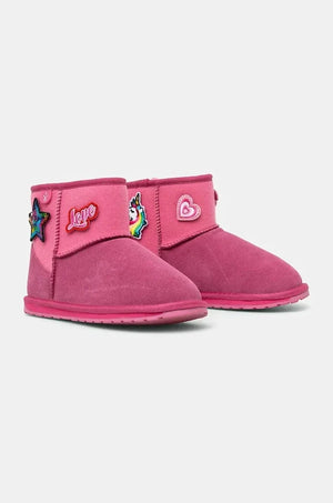Emu Australia Wallaby Mini Play Botín de ante para niños