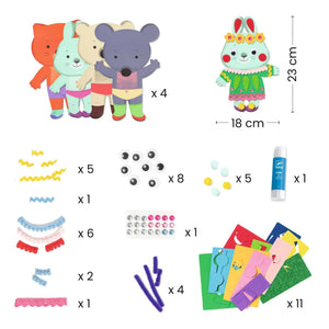 Djeco - Collages de pequeños repollos