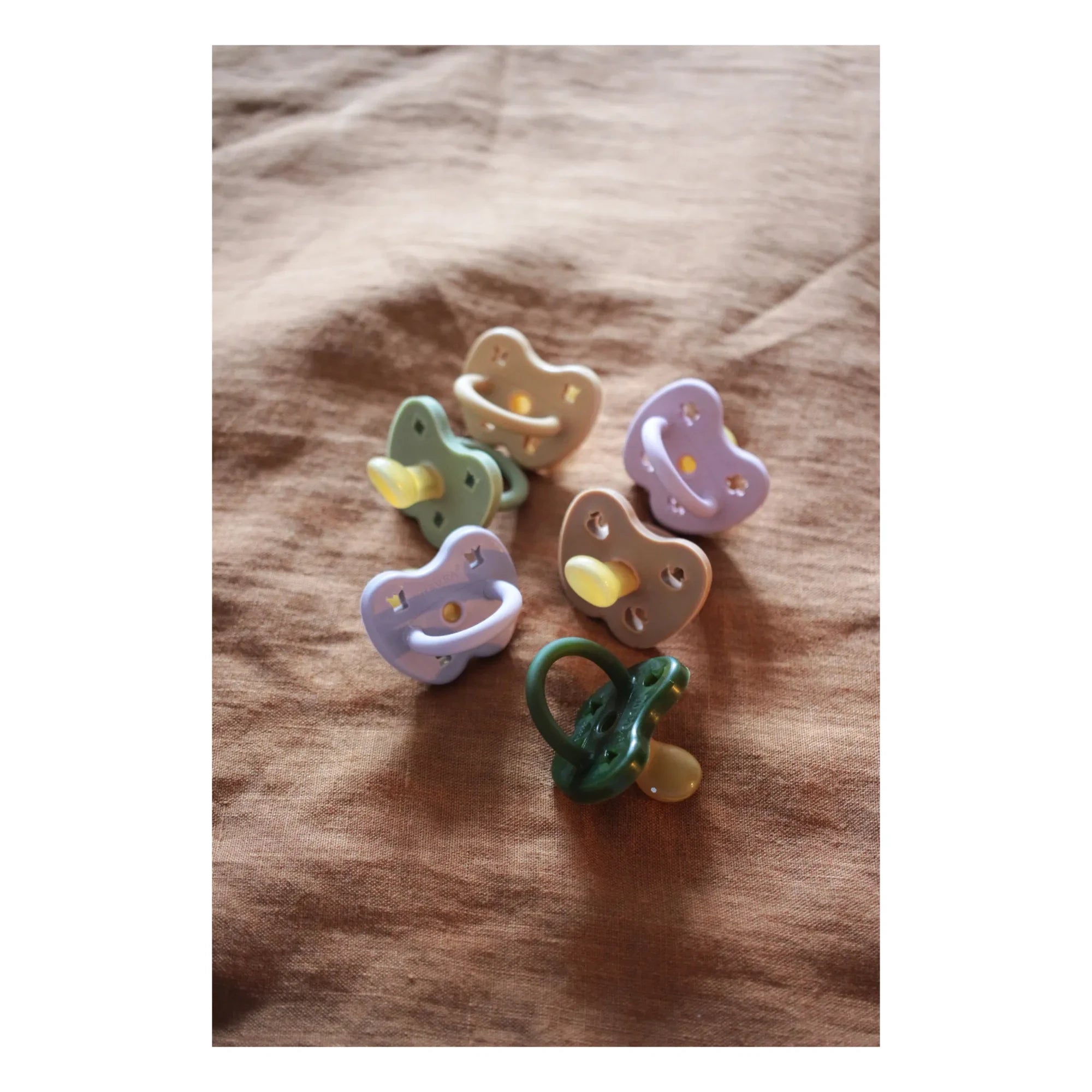Hevea - Chupetes fisiológicos de caucho natural - Set de 2 | Ocean