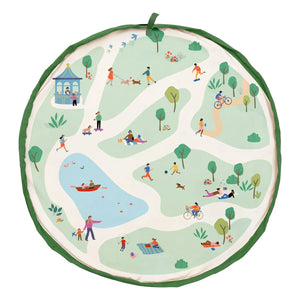 Play and Go - Bolsa / Alfombra de juego al aire libre Noomad - Parque | Verde
