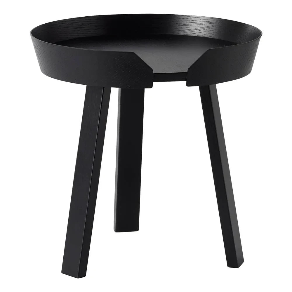 Muuto - Mesa de centro redonda negra