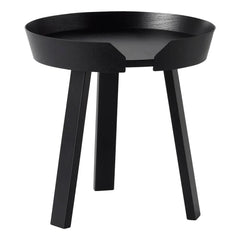 Muuto - Mesa de centro redonda negra