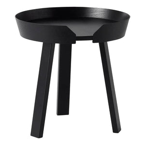 Muuto - Mesa de centro redonda negra