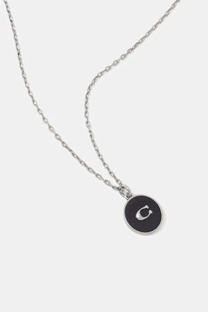 Collar Coach de metal para hombre