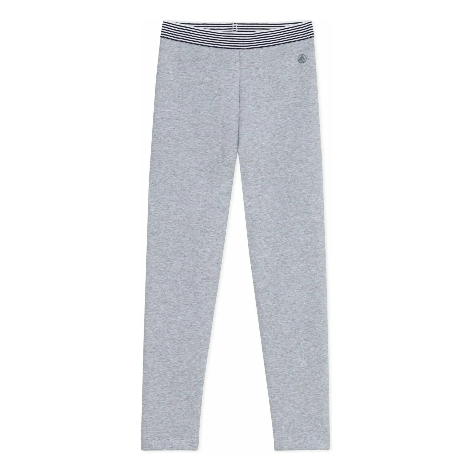 Petit Bateau - Jegging Elástico | Gris Mélange