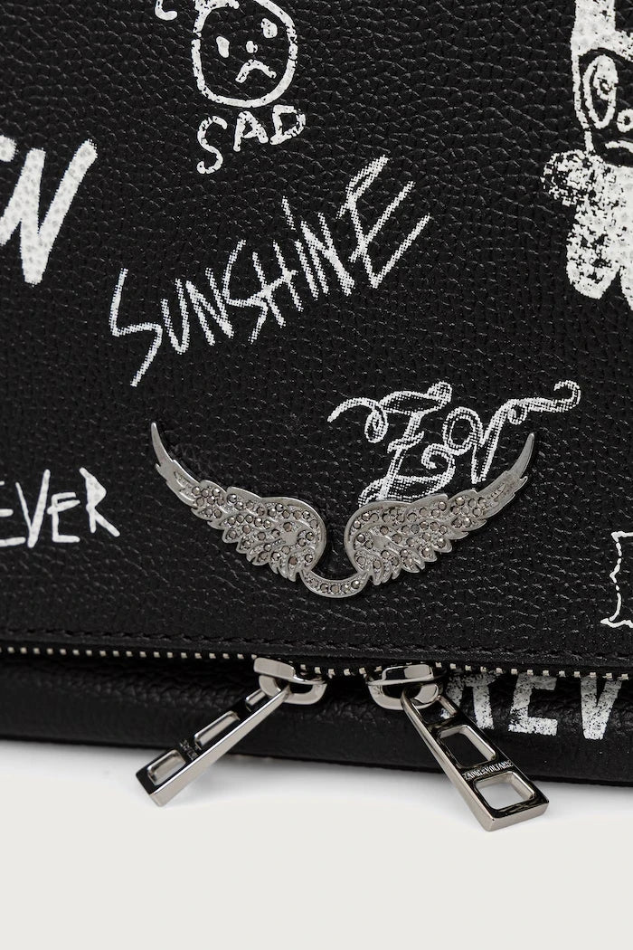 Cartera de mano de piel para mujer